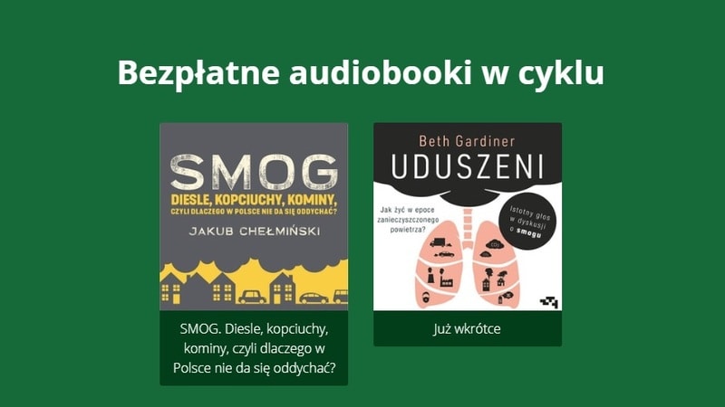 Audiobooki o czystym powietrzu