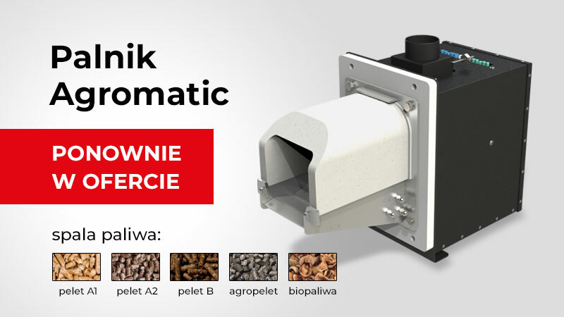 Palnik Agromatic  spalający biopaliwa wraca do naszej oferty