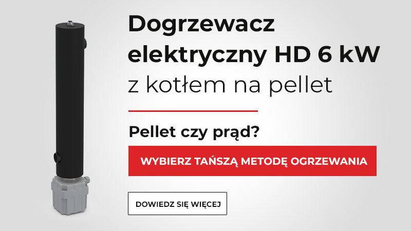 Nowość! Dogrzewacz elektryczny układu c.o. - HD 6 kW