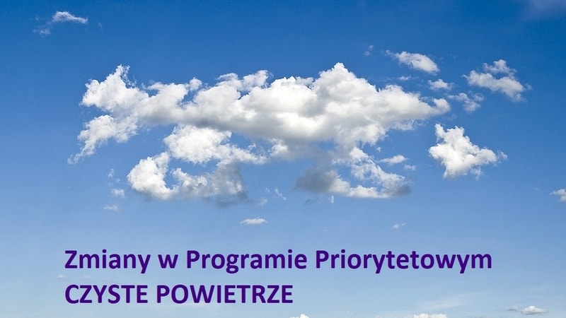 Program Czyste Powietrze dla domów nowo budowanych