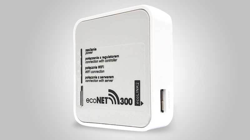 Moduł internetowy EcoNET 300 dla inteligentnego zarządzania ciepłem