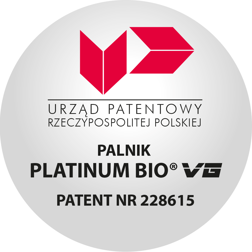 Palnik Platinum Bio VG - wynalazek chroniony patentem