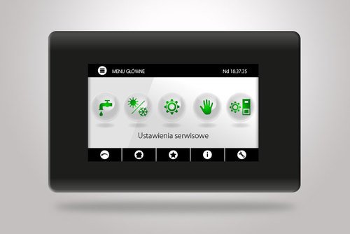 Automatyka Platinum Bio ecoMAX 860P LITE z kolorowym, dotykowym, pojemnościowym, 5" panelem operatorskim