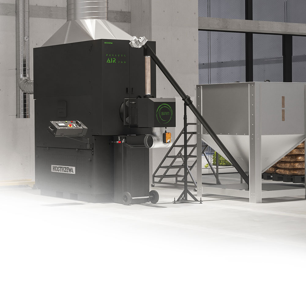 Nagrzewnice na pellet - grafiki