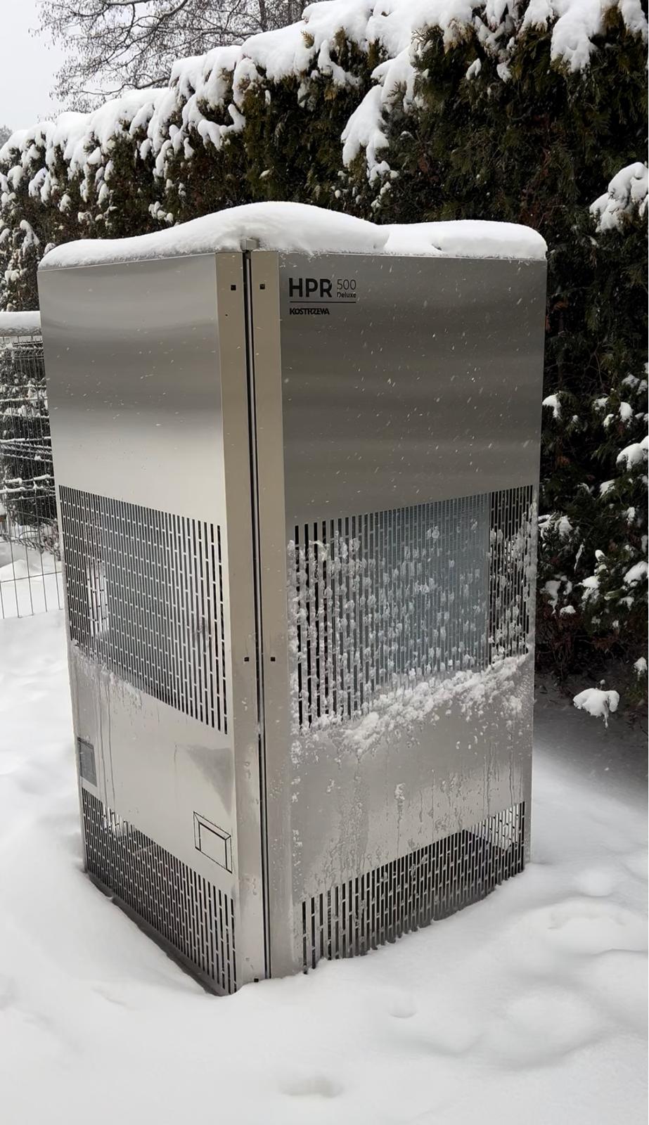 Hpr 500 Deluxe w  śniegu